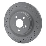 DFC 05-11 Mercedes-Benz SLK55 AMG Rear Drilled GeoSPEC Coated Rotor and Slotted