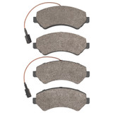 DFC 14-22 Ram ProMaster 3500 Front 5000 Advanced Semi Metallic Brake Pads