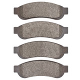 DFC 10-12 Ford F-250 4WD (Super Duty) Rear 5000 Advanced Semi Metallic Brake Pads