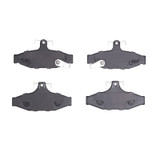 DFC 84-87 Chevrolet Corvette Rear 5000 Advanced Semi Metallic Brake Pads