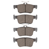 DFC 17-25 Acura Integra Rear 5000 Advanced Low Metallic Brake Pads