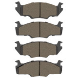 DFC 80-84 Volkswagen Rabbit/SCIROCCO Front 5000 Advanced Semi Metallic Brake Pads