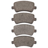 DFC 12-15 Land Rover Range Rover Evoque Rear 5000 Advanced Low Metallic Brake Pads