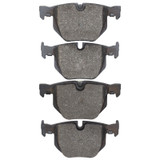 DFC 04-10 BMW 530i Rear 5000 Advanced Low Metallic Brake Pads