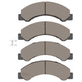 DFC 98-24 Chevrolet W3500 Diesel Engine Front/Rear Heavy Duty Pads - Semi Metallic