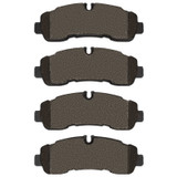 DFC 20-25 Ford Transit-350 HD/DRW Rear 5000 Advanced Semi Metallic Brake Pads