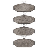 DFC 82-92 Volvo 740/745/780/940/760 Series Front 5000 Advanced Low Metallic Brake Pads