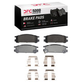 DFC 90-99 Subaru SVX Rear 5000 Advanced Ceramic Brake Pads and Hardware Kit