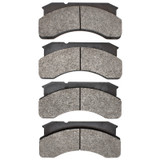 DFC 83-99 Ford LN600 Short Conventional (w/Front Disc Brakes) Front Heavy Duty Pads - Semi Metallic