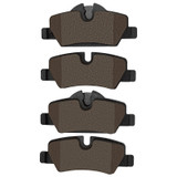 DFC 14-24 Mini Cooper (Excl Clubman) Rear Active Performance Pads - Low Metallic