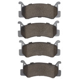 DFC 87-95 Mazda 323 Rear 5000 Advanced Semi Metallic Brake Pads