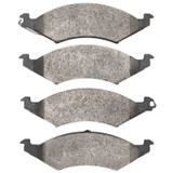 DFC 86-92 Ford Taurus (Excl SHO) Front 5000 Advanced Semi Metallic Brake Pads
