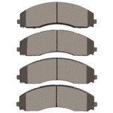 DFC 17-24 Ford F-550 Super Duty Front/Rear 5000 Advanced Semi Metallic Brake Pads