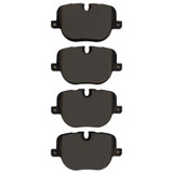 DFC 10-13 Land Rover Range Rover Rear 5000 Advanced Low Metallic Brake Pads