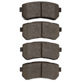 DFC 06-20 Dodge Attitude (Mexico) Rear 5000 Advanced Ceramic Brake Pads