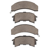 DFC 84-88 Pontiac 6000 Rear 5000 Advanced Semi Metallic Brake Pads