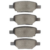 DFC 04-12 Chevrolet Malibu Rear Active Performance Pads - Low Metallic