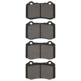 DFC 92-06 Dodge Viper Front/Rear Active Performance Pads - Low Metallic