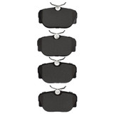 DFC 83-04 BMW 325 Rear/Front Active Performance Pads - Low Metallic