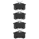 R1 85-24 Audi A6 (USA/Canada) Rear R1 Ceramic Brake Pads