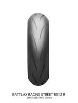 Bridgestone Battlax Racing Street RS12R - 200/55ZR17M/C 78W TL Rear