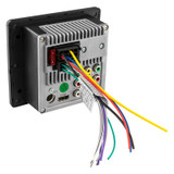 DS18 RV and Trailer Headunit w/ 2.75in LCD screen 2 Zones 4 volts Output HDMI BT RDS 4 x 50 Watts