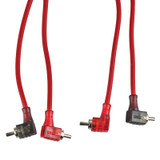 DS18 Level 2 RCA Wire 20-Feet Smart 90-Degree Connectors