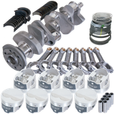Eagle Chevy LT1 350 1Pc 3.480in Crank 5.700in I-Beam Rods -3.7cc 4.030in Pistons Rotating Assembly