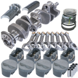 Eagle Chevy LT1350 1Pc 3.480in Crank 6.000in I-Beam Rods -5cc 4.000in Pistons Rotating Assembly