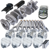Eagle Chevy LT1 350 1Pc 3.750in Crank 5.700in H-Beam -18cc 4.060in Pistons Rotating Assembly