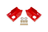 BMR 2021+ Ford Bronco (Exc. Bronco Sport) Rear Shock Mount Skid Plates - Red
