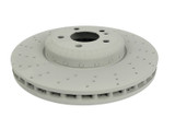 DBA 13-17 Mercedes-Benz S400 Hybrid (W222) Street Series OE Drilled Front Brake Rotor