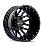 Mayhem 8107D Cogent Dually 17x6.5 / 8x165.1 BP / -142mm Offset / 121.3mm Hub Gloss Black Wheel