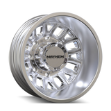 Mayhem 8107D Cogent Dually 17x6.5 / 8x165.1 BP / 125mm Offset / 121.3mm Hub Polished Wheel