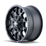 Mayhem 8015 Warrior 18x9 / 8x170 BP / 18mm Offset / 125.2mm Hub Matte Black Wheel