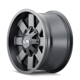 ION 141 17x9 / 8x170 BP / 18mm Offset / 125.2mm Hub Satin Black Wheel