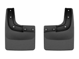 WeatherTech 2024 Ford Ranger (No Raptor) No Drill Rear MudFlaps - Black