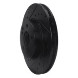 R1 16-23 Mercedes-Benz Viano (Mexico) Front Left Drilled & Slotted Black Brake Rotor