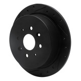 R1 99-03 Renault SCENIC (Mexico) Rear Left Drilled & Slotted Black Brake Rotor
