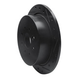 R1 97-02 Peugeot 306 (Mexico) Rear Right Drilled & Slotted Black Brake Rotor