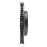 R1 06-10 Ford Explorer Sport Trac Front Right Drilled & Slotted Black Brake Rotor