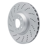 DFC 06-10 BMW M6 Left Front Drilled GeoSPEC Coated Rotor