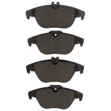 DFC 08-15 Mercedes-Benz C300 Sedan Rear 5000 Advanced Low Metallic Brake Pads