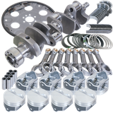 Eagle Chevy 350 1Pc 3.750in Crank 5.700in I-Beam Rods 4.060in Pistons 168 Tooth FP Balanced Assembly