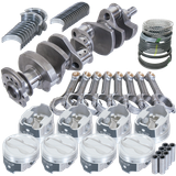 Eagle Chevy LT1350 1Pc 3.750in Crank 5.700in I-Beam Rods -18cc 4.030in Pistons Rotating Assembly