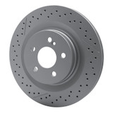 DFC 08-15 Mercedes-Benz C63 AMG Rear Drilled GeoSPEC Coated Rotor and Slotted