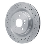 DFC 05-11 Mercedes-Benz SLK55 AMG Rear Drilled and Slotted Brake Rotor