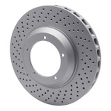 DFC 82-89 Porsche 911 Left Front Drilled GeoSPEC Coated Rotor
