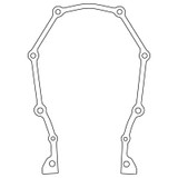 Cometic Chrysler B/RB .060in AFM Timing Cover Gasket