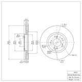 DFC 00-09 Honda S2000 Front Brake Rotor